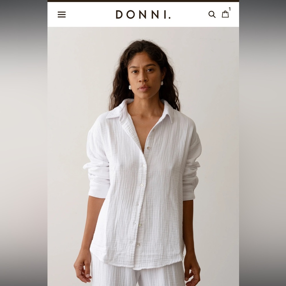 Donni The Bubble Shirt